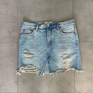 Free People Denim Skirt. Size 29.